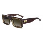 SUNGLASSES DSQUARED2 MAN D2-0141-S-XL7 (Lens/Bridge/Temple) 53/23/145 mm)