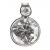 CHARM GLAMOUR WOMAN GNS-00 (1,8cm )