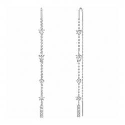 EARRINGS GUESS WOMEN JUBE04412JWRH (6CM )