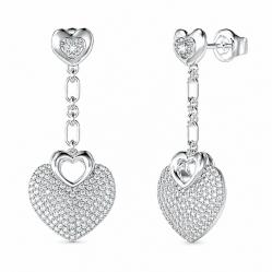 EARRINGS GUESS WOMEN JUBE05210JWRH (4CM )