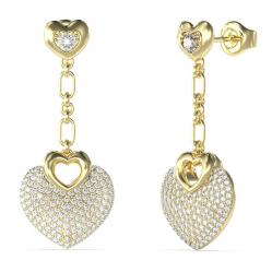 EARRINGS GUESS WOMEN JUBE05210JWYG (4CM )