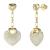 EARRINGS GUESS WOMEN JUBE05210JWYG (4CM )