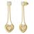 EARRINGS GUESS WOMEN JUBE05462JWYG (5CM )
