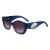 SUNGLASSES KARL LAGERFELD WOMEN KL6127S521842 (Lens/Bridge/Temple) 52/18/140 mm)