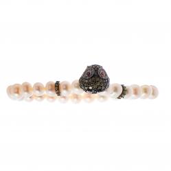BRACELET LANCASTER WOMAN JLA-BR-OWL3WH (16MM )