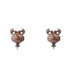 EARRINGS LANCASTER WOMAN JLA-EAR-CRAB4 (1,2MM )