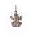 PENDANT LANCASTER WOMAN JLA-PEN-FROG4 (1,5MM )