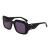 SUNGLASSES LONGCHAMP WOMEN LO753S5120001 (Lens/Bridge/Temple) 51/20/140 mm)