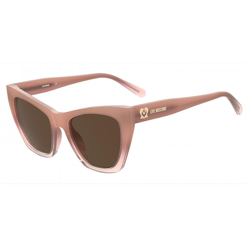 SUNGLASSES LOVE MOSCHINO WOMEN MOL070-S-FWM (Lens/Bridge/Temple) 53/19/140 mm) SUNGLASSES LOVE MOSCHINO WOMEN MOL070-S-FWM (Lens/Bridge/Temple) 53/19/140 mm)