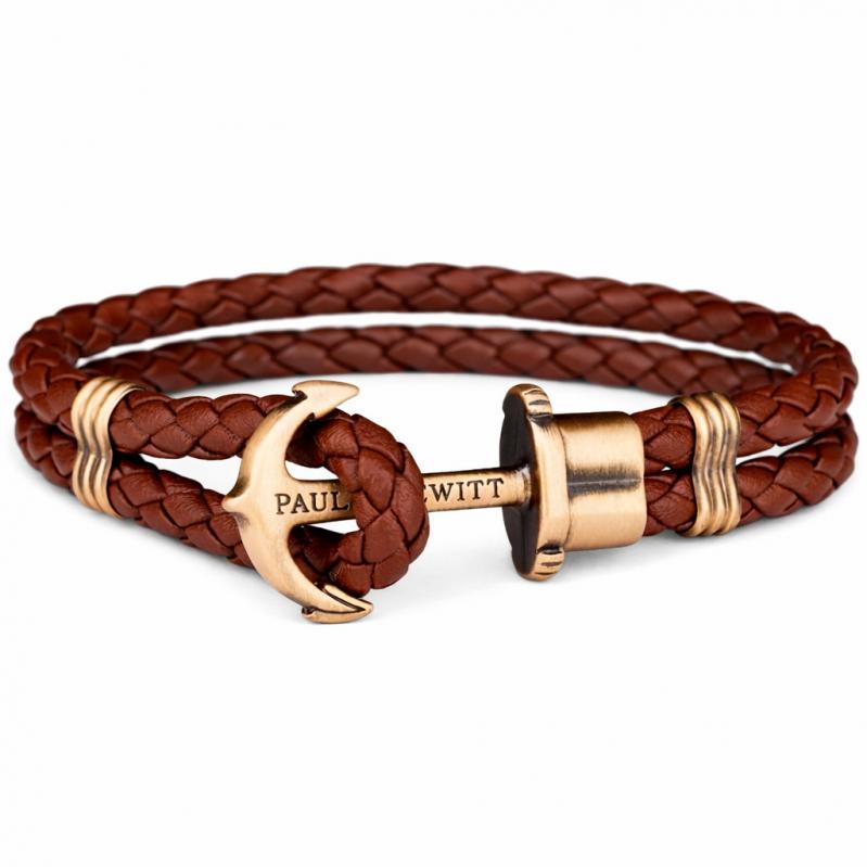 BRACELET PAUL HEWITT UNISEX PH-L-M-BR-L (17-18CM ) BRACELET PAUL HEWITT UNISEX PH-L-M-BR-L (17-18CM )
