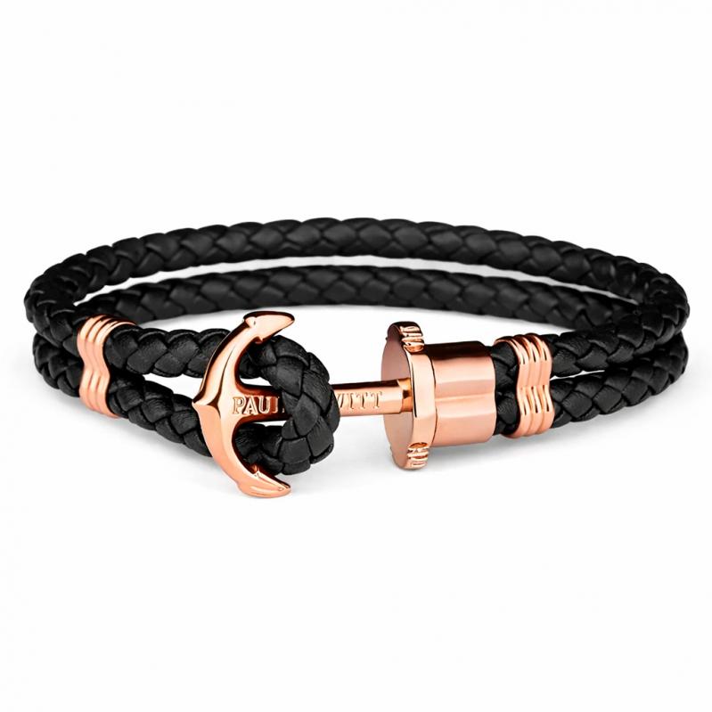BRACELET PAUL HEWITT UNISEX PH-L-R-B-S (15-16CM ) BRACELET PAUL HEWITT UNISEX PH-L-R-B-S (15-16CM )
