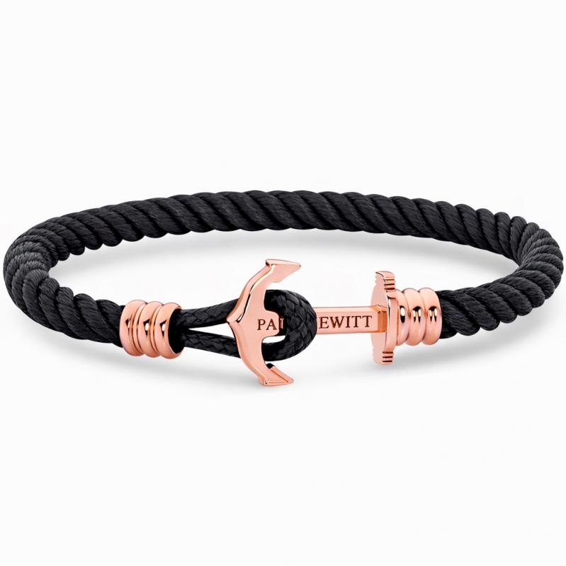 BRACELET PAUL HEWITT UNISEX PHL-N-R-B-S (15-16CM ) BRACELET PAUL HEWITT UNISEX PHL-N-R-B-S (15-16CM )