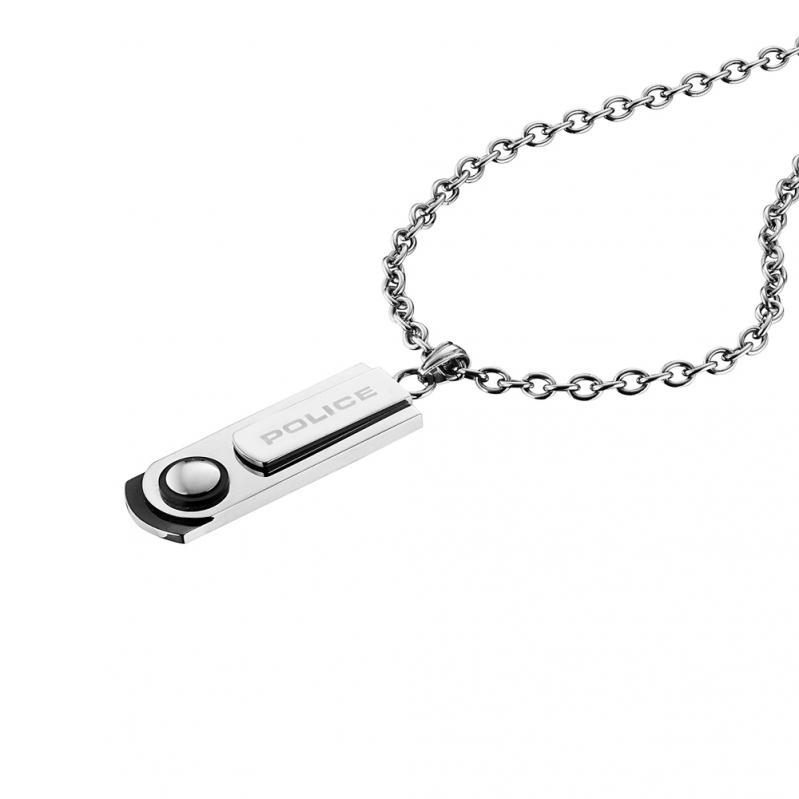 NECKLACE POLICE MAN PJ24921PSS-01 (50CM ) NECKLACE POLICE MAN PJ24921PSS-01 (50CM )