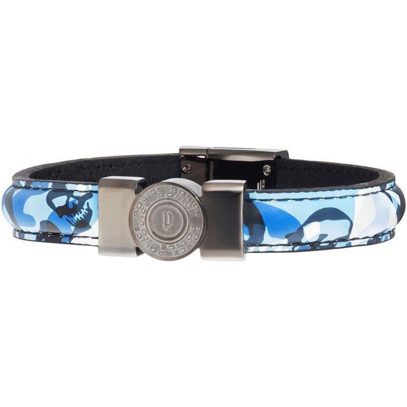 BRACELET POLICE MAN PJ25556BLU03S (17CM ) BRACELET POLICE MAN PJ25556BLU03S (17CM )