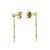 EARRINGS ROSEFIELD WOMEN JCSSCG-J255 (2CM )