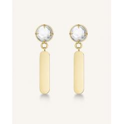 EARRINGS ROSEFIELD WOMEN JLPEG-J183 (2CM )