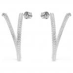 EARRINGS SWAROVSKI WOMEN 5695939 (3,5CM )