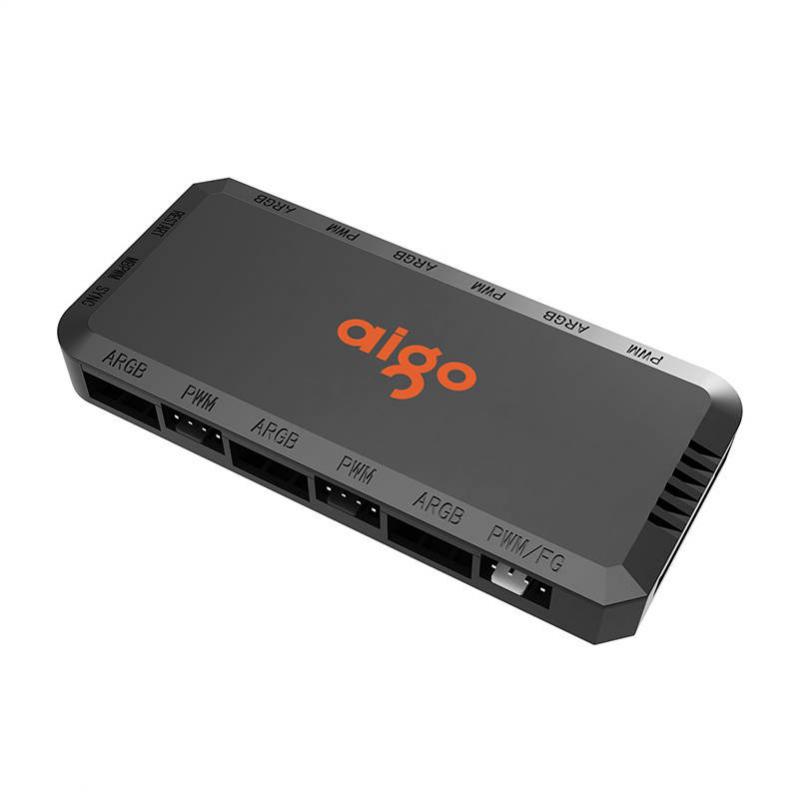 Aigo APC1 RGB PWM Fan control box for computer remote controller (black)