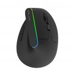 Wireless Vertical Mouse Delux M618DB BT4.0 - 2.4Ghz 4000DPI RGB