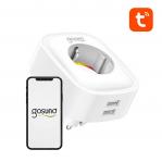 Smart plug WiFi Gosund SP112 2xUSB. Tuya