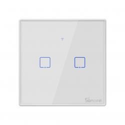 Smart Switch WiFi - RF 433 Sonoff T2 EU TX (2-channel)