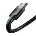 Baseus Cafule Micro USB cable 2.4A 1m (Gray - Black)