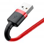 Baseus Cafule USB Lightning Cable 2.4A 0.5m (Red)