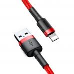 Baseus Cafule USB Lightning Cable 2.4A 0.5m (Red)