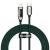 USB-C cable for Lightning Baseus Display. PD. 20W. 2m (green)