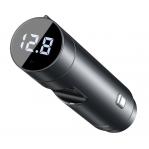 Baseus Energy Column Car Wireless MP3 Charger - Dark grey