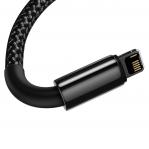 Baseus Tungsten Gold Cable USB to iP 2.4A 2m (black)