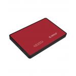 Hard drive external enclosure Orico SSD - HDD 2.5 inches SATA III (red)