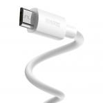 Baseus Simple Wisdom Data Cable Kit USB to Micro 2.1A (2PCS - Set) 1.5m White