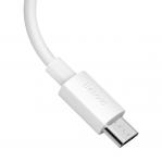 Baseus Simple Wisdom Data Cable Kit USB to Micro 2.1A (2PCS - Set) 1.5m White