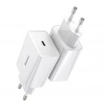 Baseus Speed Mini Quick Charger. USB-C. PD. 3A. 20W (white)