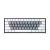 Wireless Mechanical Keyboard Delux KM33 BT RGB (white - grey)