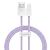 Baseus Dynamic cable USB to Lightning. 2.4A. 1m (purple)