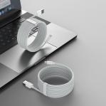 Baseus Simple Wisdom Data Cable Kit USB to Lightning 2.4A (2PCS - Set）1.5m White