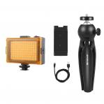 Puluz Live broadcast kit tripod mount - LED lamp - phone clamp