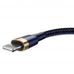 Baseus Cafule Lightning cable 1.5A 2m (Gold - Dark blue)