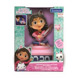 Gabbys Dollhous- Alarm Clock with Night light and sounds 8011- Toys