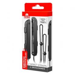 Joy-CoN haNd wrist strap 1 pair Black - NiNteNdo Switch