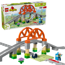 LEGO - DUPLO TowN - TraiN Bridge aNd Tracks ExpaNsioN Set (10426) - Toys