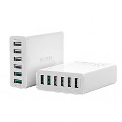 Blitzwolf Φορτιστής BW-S15 6x USB, QC 3.0, 60W (Λευκό)