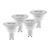 Yeelight Έξυπνη Λάμπα W1 GU10 Dimmable 4τμχ (Θερμό Λευκό)
