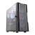 Darkflash DK431 Mesh  θήκη υπολογιστή (μαύρη) + 4 ανεμιστήρες ARGB