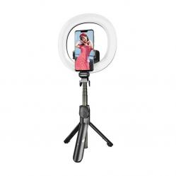 Selfie stick/ tripod Puluz with LED light ring