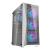 Darkflash DK352 Plus θήκη υπολογιστή (μαύρο και λευκό) + 4 ανεμιστήρες ARGB