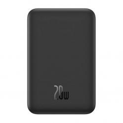 Baseus Powerbank Magnetic Mini 5000mAh, USB-C 20W (Μαύρο)