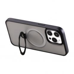 Joyroom JR-BP004 Magnetic Protective Case with Holder for iPhone 15 (Black)